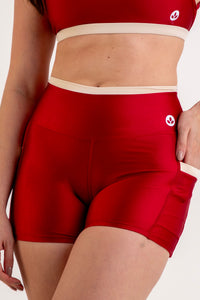Short Detalhes Cereja