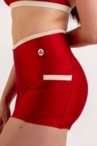 Short Detalhes Cereja