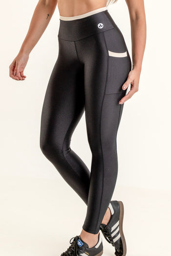 Legging Detalhes Preto
