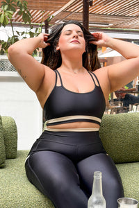 Cropped Detalhes - Preto