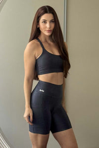 Conjunto Bermuda Wonder - Grafitti | Tecido Canelado + Compressão – Chá Matte