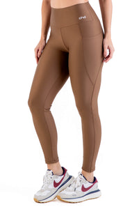 Legging Oasis Adaptiv Xtra Life UV50+ Mascavo