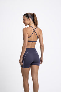 Conjunto de Bermuda Brisa UV50+ Chumbo