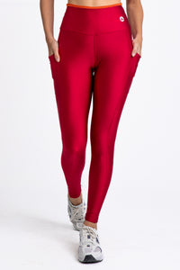Legging Essencial Cereja