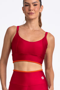Cropped Essencial - Cereja