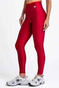 Legging Essencial Cereja