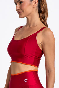 Cropped Essencial - Cereja