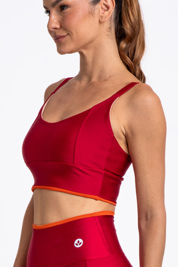 Cropped Essencial - Cereja