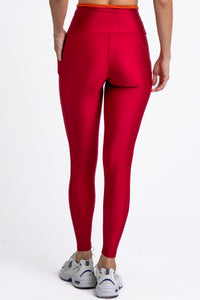 Legging Essencial Cereja