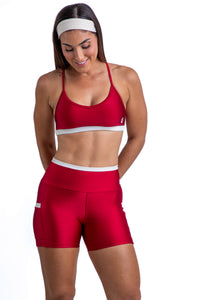 Conjunto Detalhes - Short e Top - Cereja