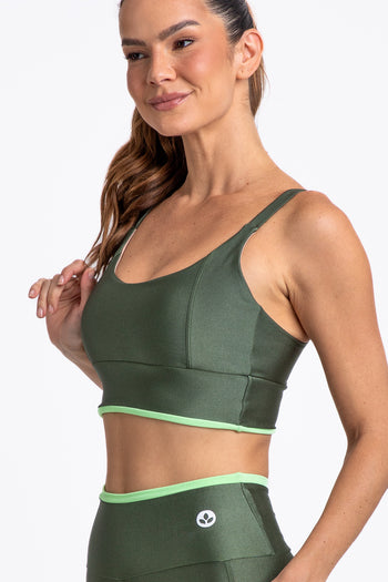 Cropped Essencial - Militar