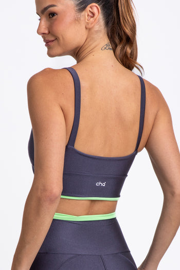 Cropped Essencial - Chumbo