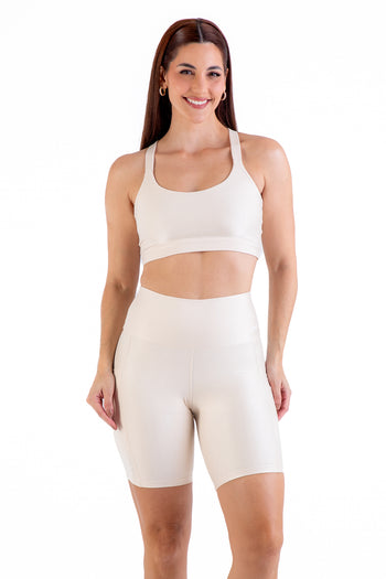 Conjunto Bermuda Wonder - Off White