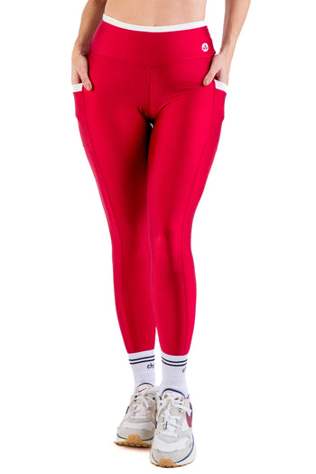 Legging Detalhes - Cereja