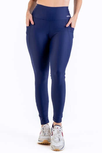 Legging Oasis Adaptiv Xtra Life UV50+ Marinho
