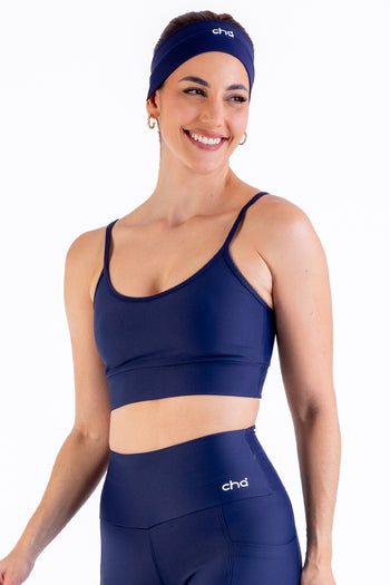 Cropped Oasis Adaptiv Xtra Life UV50+ Marinho