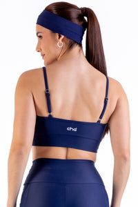 Cropped Oasis Adaptiv Xtra Life UV50+ Marinho