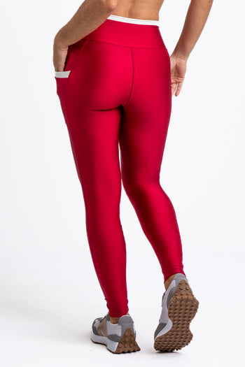 Legging Detalhes - Cereja