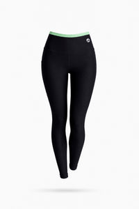 Legging Mais Preto / Verde