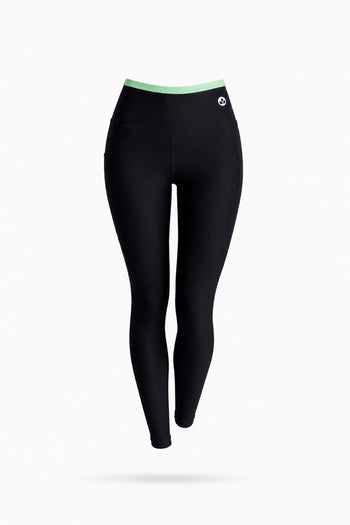 Legging Mais Preto / Verde