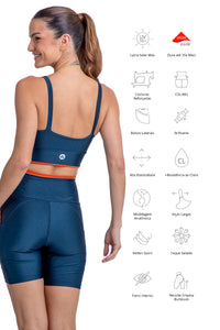 Conjunto Bermuda Essencial Petróleo