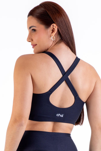 Cropped Wonder Preto
