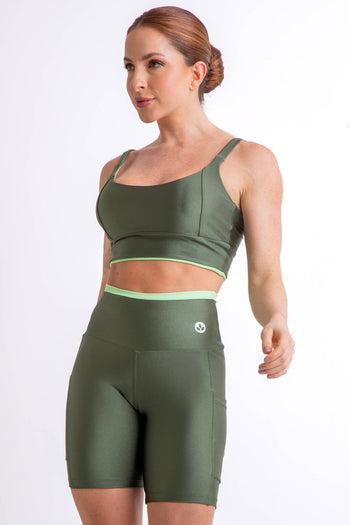 Conjunto Bermuda Essencial Militar