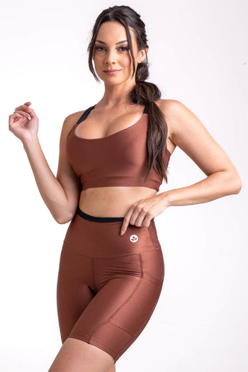 Conjunto Bermuda Mais Cappuccino