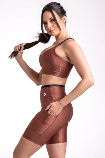 Conjunto Bermuda Mais Cappuccino