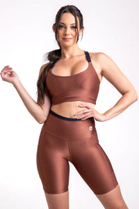 Conjunto Bermuda Mais Cappuccino