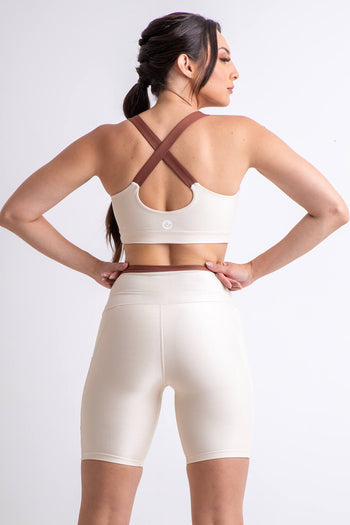 Conjunto Bermuda Mais Off White