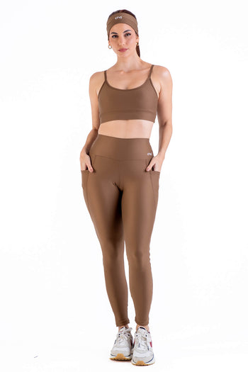 Conjunto Oasis Adaptiv Xtralife UV50+ Mascavo