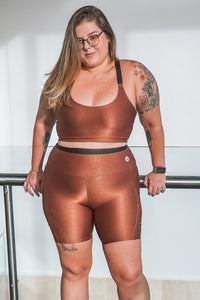 Conjunto Bermuda Mais Cappuccino