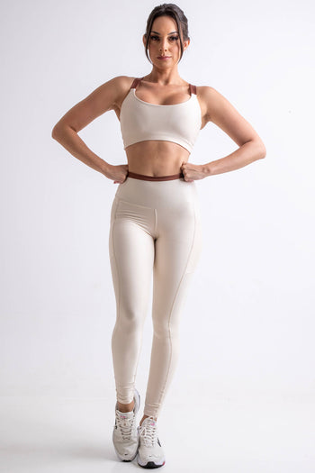 Conjunto Mais Off White
