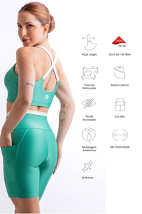 Conjunto Bermuda - Mais - Salvia