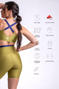 Conjunto Bermuda - Mais - Pistache