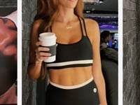 Conjunto Detalhes - Legging e Cropped - Preto
