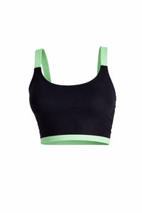 Top Mais Preto / Verde