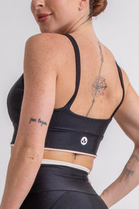 Cropped Essencial Preto