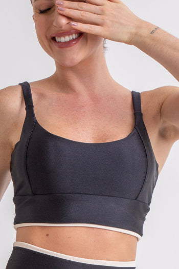 Cropped Essencial Preto